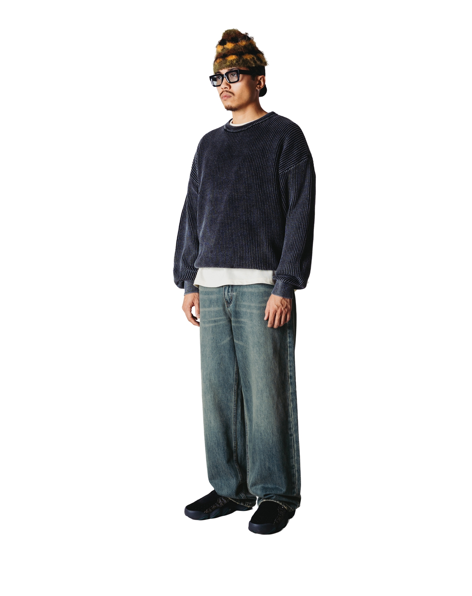 Woodbird - WBRami Vintage Jeans - Washed Mid Blue 